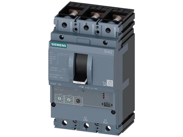 Siemens Siemens Siemens Indus.Sector Strömbrytare 1 st Inställningsområde (ström): 63 - 160 A Kopplingsspänning (max.): 690 V/AC (B x H x D) 105 x ...