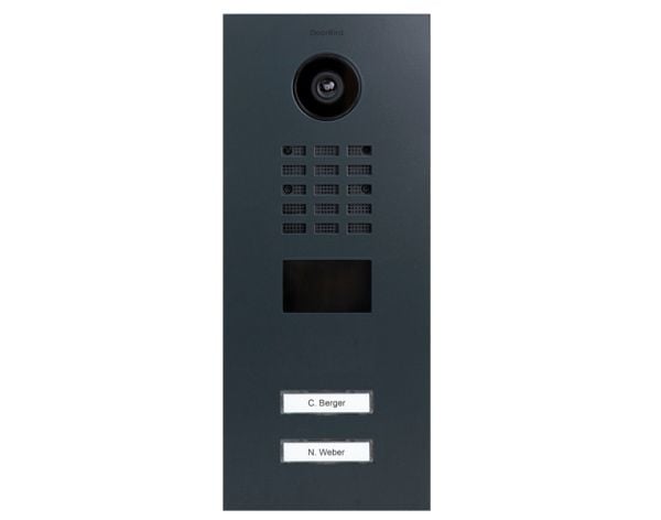 DoorBird D2102V IP Video Türstation V4A Ruostumaton teräs, RAL 7016 DoorBird D2102V IP Video Türstation V4A Ruostumaton teräs, RAL 7016