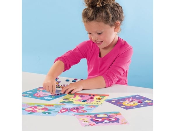 SES Creative 14027, Diamanter, fargeleggingssett for barn, 3 år, Papp