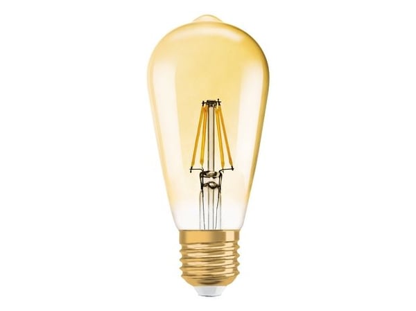LEDVANCE Vintage 1906 LED edison kultainen hehkulanka 725lm 6.5W/824 (55W) E27 himmennettävä
