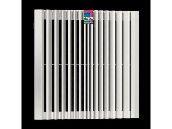 Rittal 3244.810, Innebygd vifte, 770 m³/t, Plast, Grå, 1 stykker, 3,84 kg