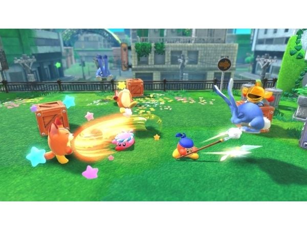 Nintendo Kirby and the Forgotten Land - Switch 2 Edition + Star-Crossed World (Switch 2), Nintendo Switch 2, Fysisk medium