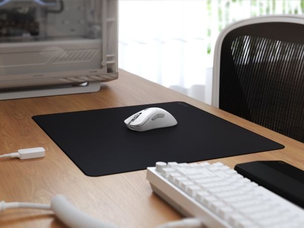 Glorious Gaming Model O 2 PRO Wireless, Høyre hendt, Optisk, RF kabel-fri, 26000 DPI, 1 ms, Hvit