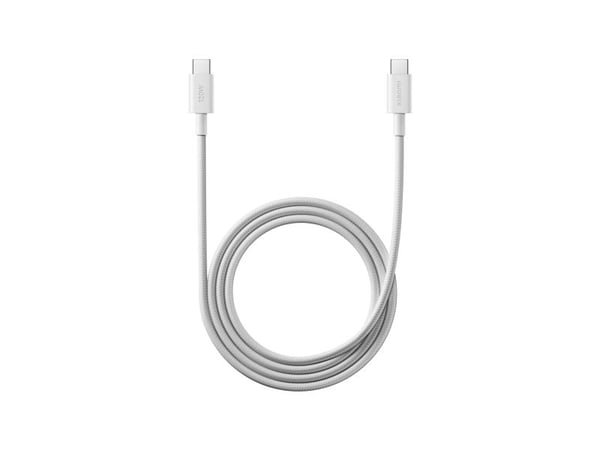 Xiaomi BHR087KGL, 1 m, USB C, USB C, USB 2.0, 0,48 Gbit/s, Valkoinen
