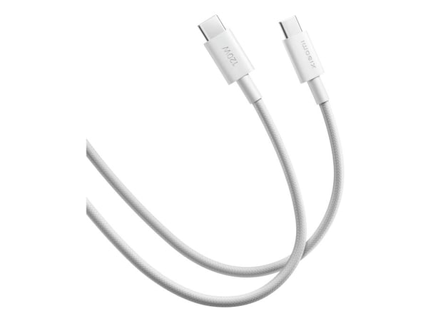 Xiaomi BHR087KGL, 1 m, USB C, USB C, USB 2.0, 0,48 Gbit/s, Valkoinen