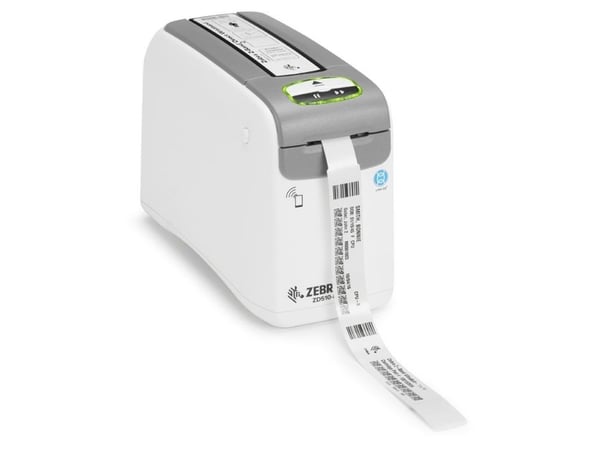 Zebra ZD510-HC - Etikettskriver - direktetermisk - Rull (3,02 cm) - 300 dpi - inntil 102 mm/sek - USB 2.0, USB-vert, LAN, Wi-Fi(ac), Bluetooth 4.1,...