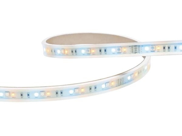 Homematic IP Lightstrip, 1 m, Universell belysningslist, Atmosfär, Självhäftande tejp, Vit, IP20, III