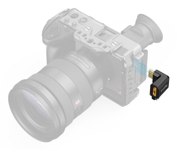 SmallRig 5593, Lydadapter, Svart, 20 g, 30,1 mm, 33 mm, 28,2 mm