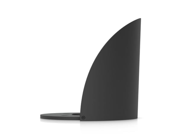 Ubiquiti UniFi - Kameraets værdeksel - kuppelkamera værskjerm - veggmonterbar, stangmonterbar - utendørs - svart