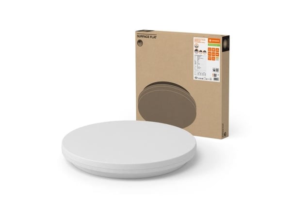 Osram SF FLAT RD, LED, Ikke-utskiftbare pære(r), 3780 lm, IP54, Hvit