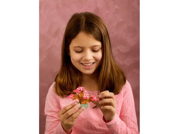 Plus-Plus Plant Packs - Pink bonsai