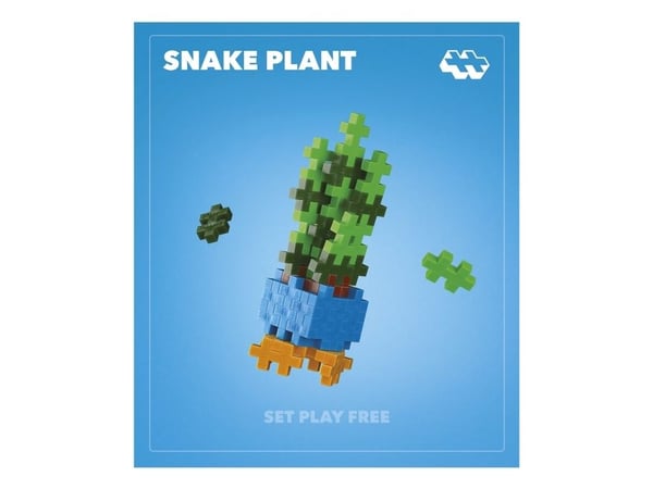 Plus-Plus Plant Packs - Snake plant