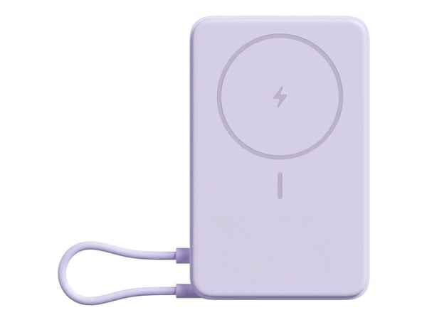 Xiaomi WPB1007Z - Power bank - magnetic, with built-in stand - 10000 mAh - 37 Wh - 33 Watt - 3 A - Fast Charge, PD 2.0, Power Delivery 3.0 + PPS, Q...