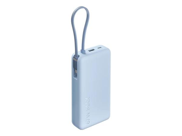 Xiaomi PB2067 - Strømbank - integrated cable - 20000 mAh - 74.37 Wh - 67 watt - 3.25 A - Fast Charge, QC 2.0, QC 3.0, QC 3.5, PD 2.0, Power Deliver...