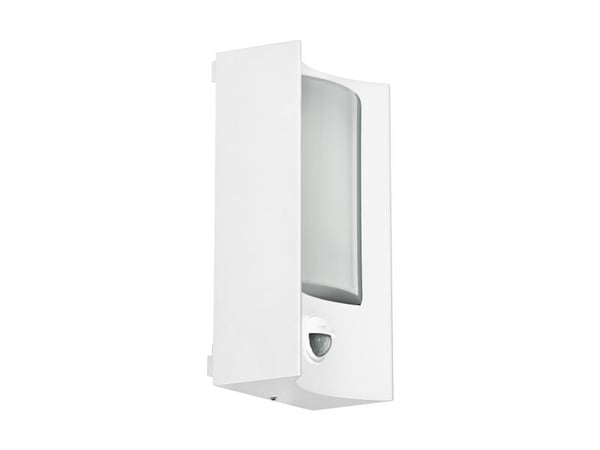 EGLO Casilda utendørs veggsensor 660lm IP44 hvit