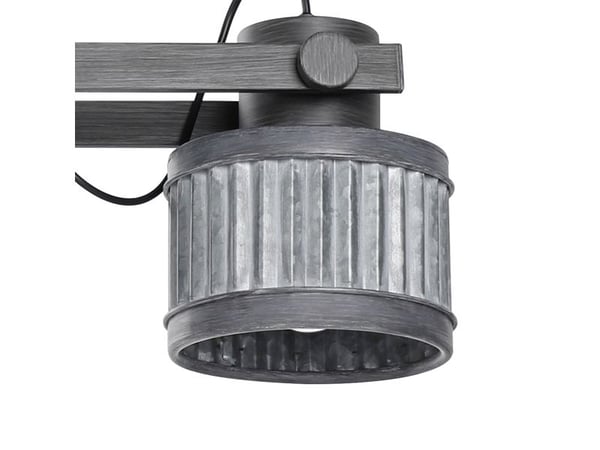 EGLO TURROCK LANGBORD 3XE27 SVART