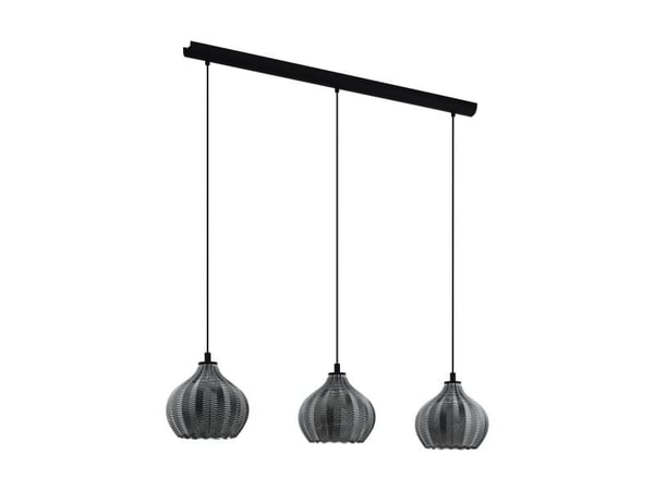 EGLO TAMALLAT LANGBORD 3XE27 Ø230 SVART