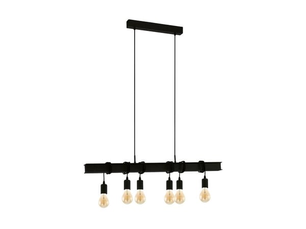 EGLO TOWNSHEND 6 LANGBORD 6L SORT