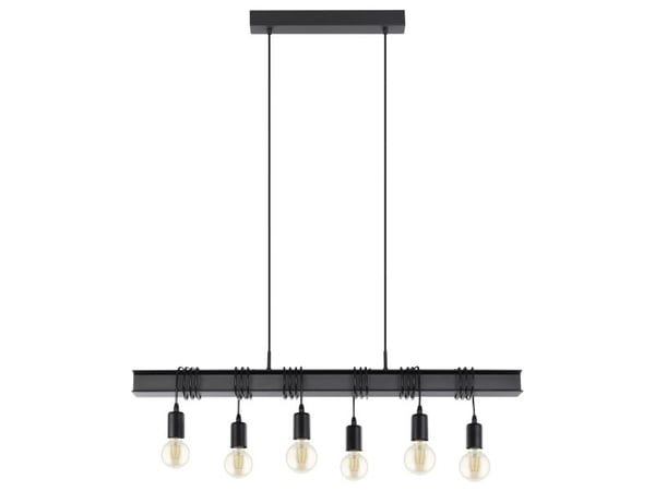 EGLO TOWNSHEND 6 LANGBORD 6L SORT
