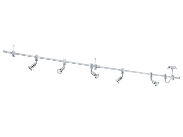 EGLO VILANOVA SPOTSKINNE 5x3W ALU/KROM