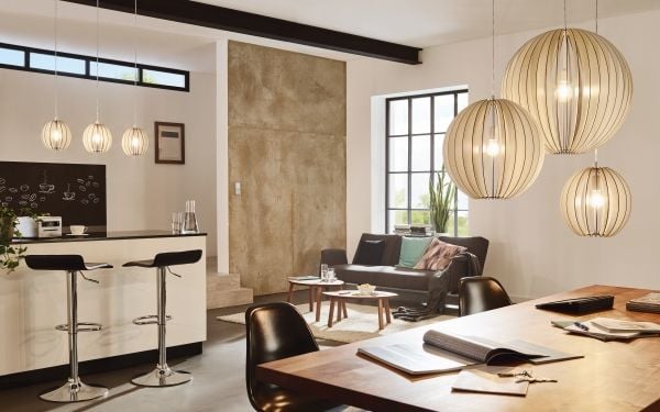 Eglo Trend Cossano - Taklampe - 1 sokkel - E27 - hvit
