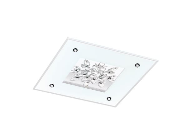 EGLO 97499, 4 ampuller, LED, 3000 K, 4000 lm, Hvit