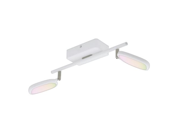 EGLO PALOMBARE-C spot RGBTW 2x600lm, hvit