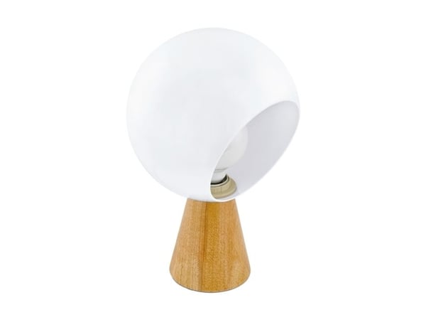EGLO MAMBLAS, Hvit, Tre, Plast, Stål, Tre, IP20, II, E27, 1 ampuller