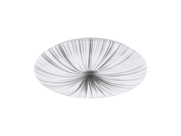 EGLO NIEVES, 1 ampuller, LED, 3700 lm, IP20, Sølv, Hvit