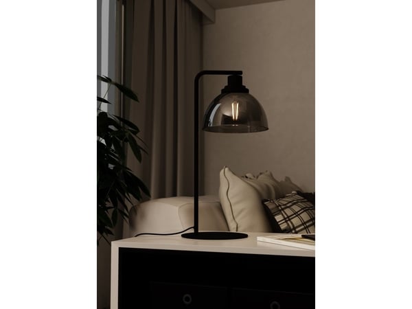 EGLO BELESER, Sort, Glass, Stål, Stue, IP20, II, E27
