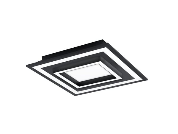 EGLO Savatarila-C, LED, Ikke-utskiftbare pærer, 2750 lm, IP20, Sort, Hvit
