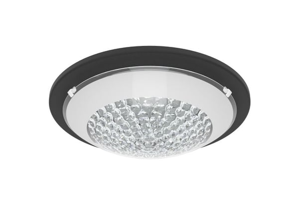 EGLO ACOLLA 1 TAK Ø290 SORT/HVIT/KLAR