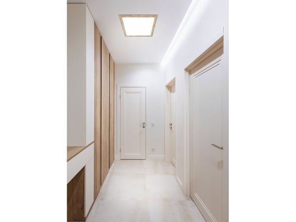 EGLO Piglionasso, LED, 4000 K, IP20, Hvit, Tre