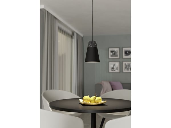 EGLO 99544 - Canterras, Hard montering, Sort, Sort, Stål, Spise rom, Stue, Moderne