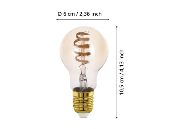 EGLO CONNECT-Z E27 LED A60-pakke med 2 stk