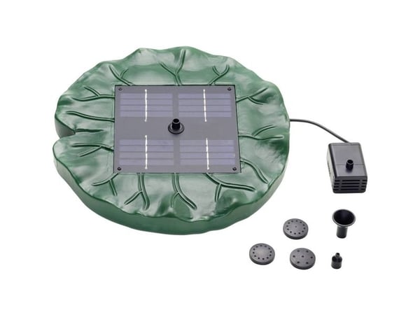 Pontec 40280 Pondosolar Lily Island flytende solcelle dampumpe