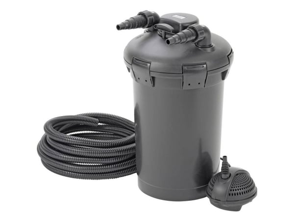 Pontec 57147 UVC-puhdistimella varustettu painesuodatin 2500 l/h