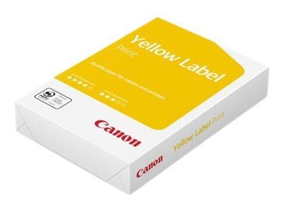 Canon Yellow Label, Laser-/Mustesuihkutulostus, A4 (210x297 mm), 500 arkkia, 80 g/m², Valkoinen