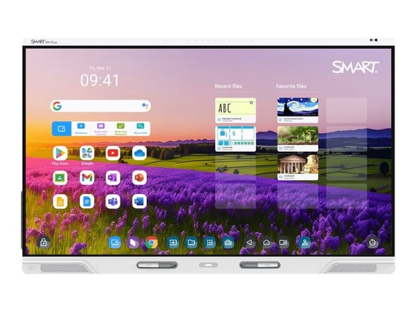 SMART Board MX286P-V5-5L - 86" Diagonal klasse MX (V5) Plus Series with iQ LED-bagbelyst LCD paneldisplay - interaktiivinen - med sisäänrakennettu ...