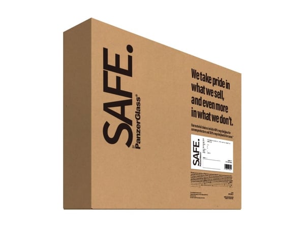 SAFE. by PanzerGlass - 2-in-1 Protection - baksidedeksel for mobiltelefon - termoplast-polyuretan (TPU), polyethlen-tereftalat (PET) - gjennomsikti...