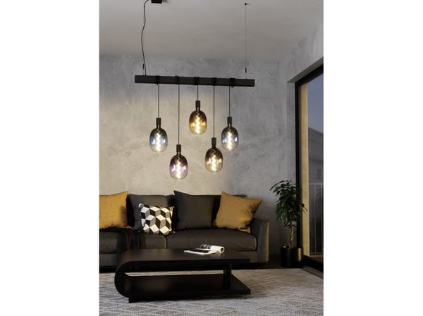 EGLO E27 T180 DECO SPIRAL 4W 85LM 1800K DÆMPB. SMOKE
