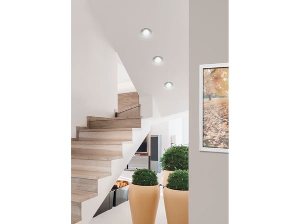 EGLO SALABATE innbyggingssett Ø88 3x450LM 4000K dimbar IP44 BS
