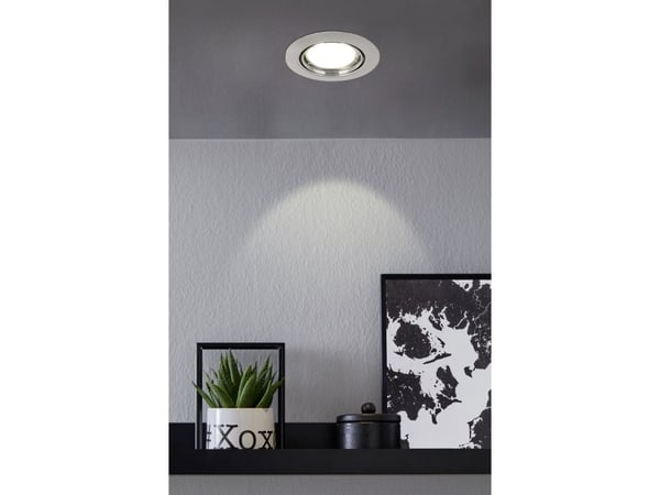 EGLO MAZUBY innbyggingssett KIP Ø87 GU10 3x345 lm BS