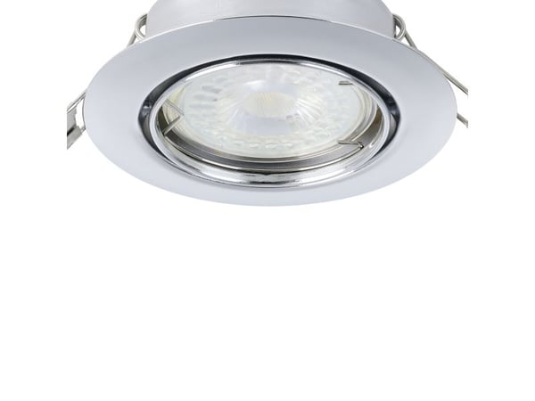 EGLO MAZUBY INDBYG. sett kip Ø87 GU10 3x345 lm krom