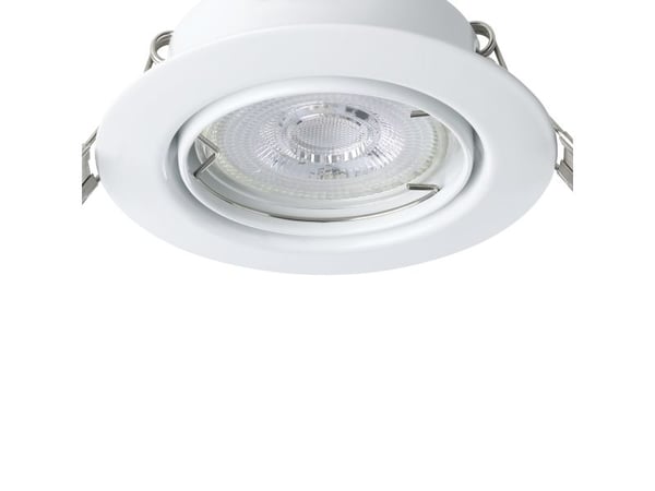 EGLO MAZUBY innbyggingssats KIP | Ø87 | GU10 | 3x345 lm | hvit