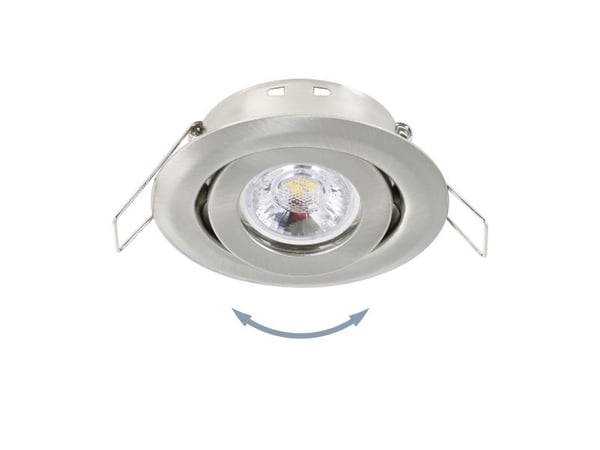 EGLO SALICETO MINI-PUCK innfelt sett kip Ø77 3x350lm 3000K dimbar (BS)