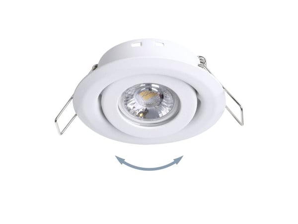 EGLO SALICETO MINI-PUCK innbyggingssett KIP Ø77 3x350 lm 3000K dimbar hvit