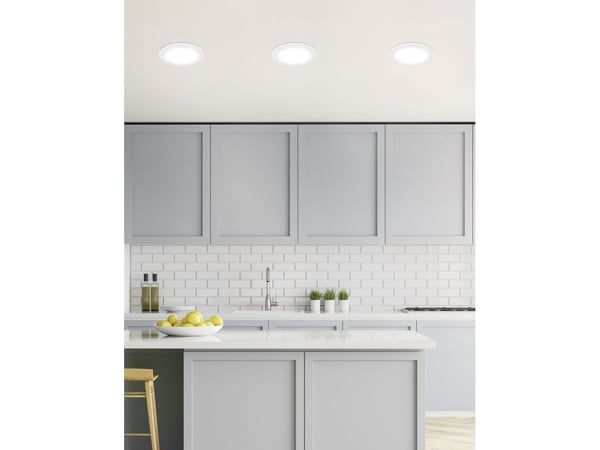 EGLO ABIUL INNFELT SETT Ø86 CCT 3X300LM DIMMER IP44 HVIT