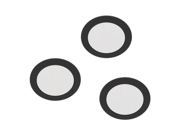 EGLO ABIUL INNFELT SETT Ø86 CCT 3X300LM DIMMER IP44 SVART