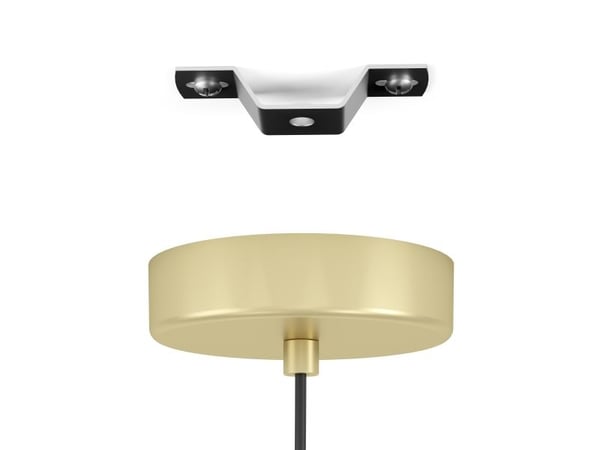 EGLO STILLINGTON PENDEL E27 SORT/GULD